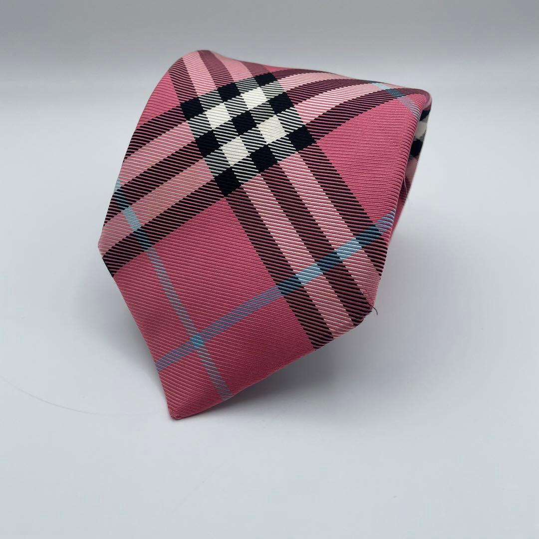 ✨極美品✨BURBERRY ネクタイ 廃盤モデル ノバチェック 高級シルク 人気
