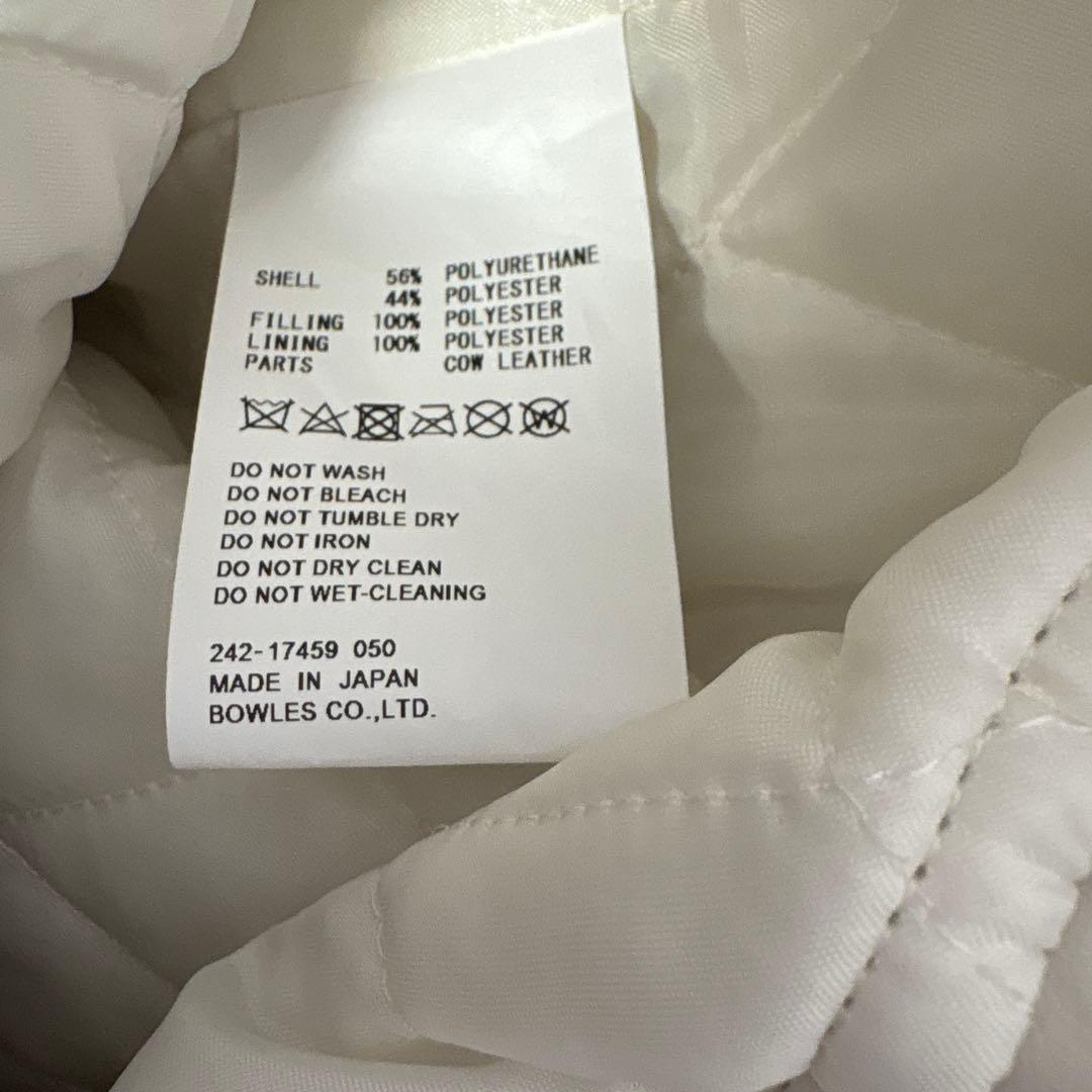 HYKE フェイクレザーブルゾン