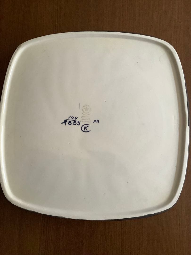 ロイヤルコペンハーゲン　テネラ　スクエア　角皿　ヴィンテージ