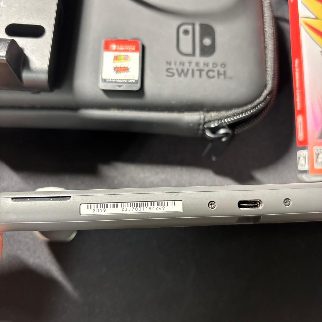 ニンテンドースイッチライト　グレー　ポケモンシールド、ダイヤモンド、マリオセット
