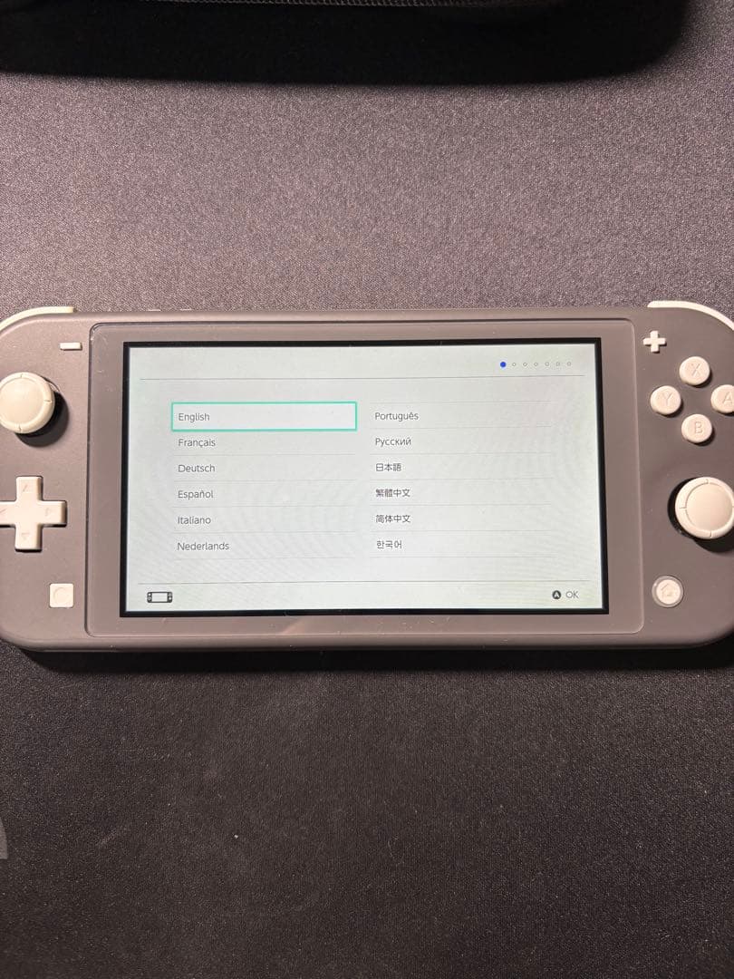 ニンテンドースイッチライト　グレー　ポケモンシールド、ダイヤモンド、マリオセット