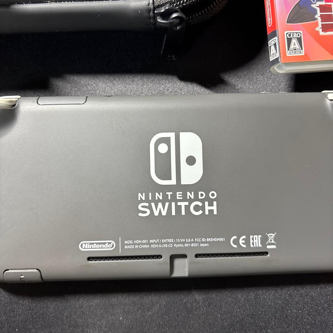 ニンテンドースイッチライト　グレー　ポケモンシールド、ダイヤモンド、マリオセット