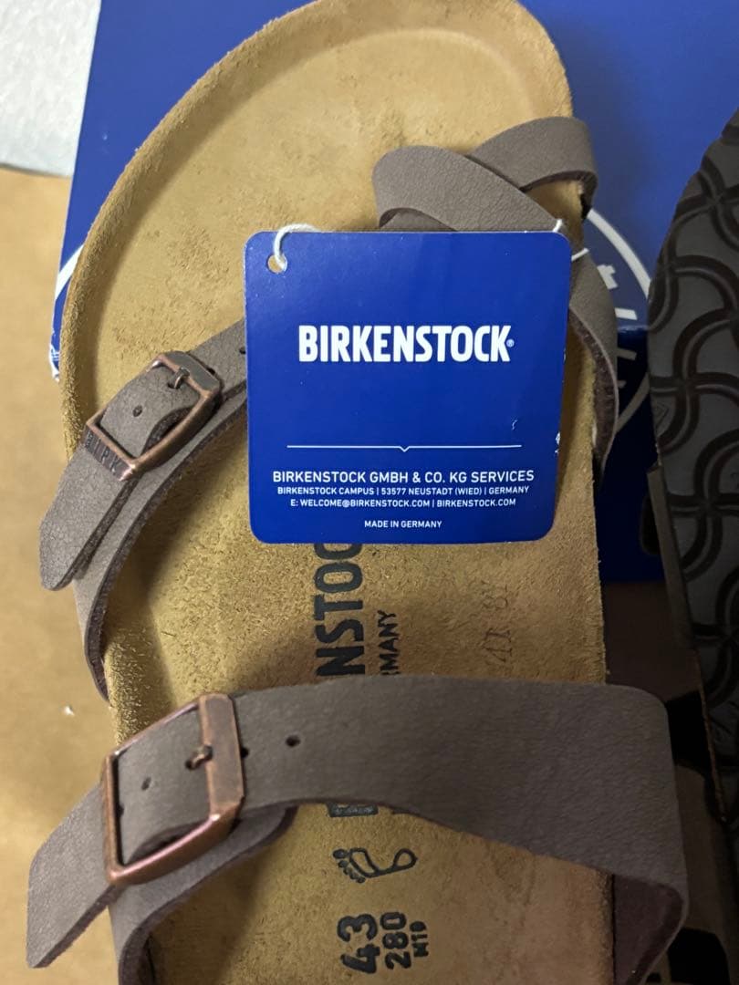 ビルケンシュトック クラッシック　マヤリ トング サンダル モカ　新品未使用