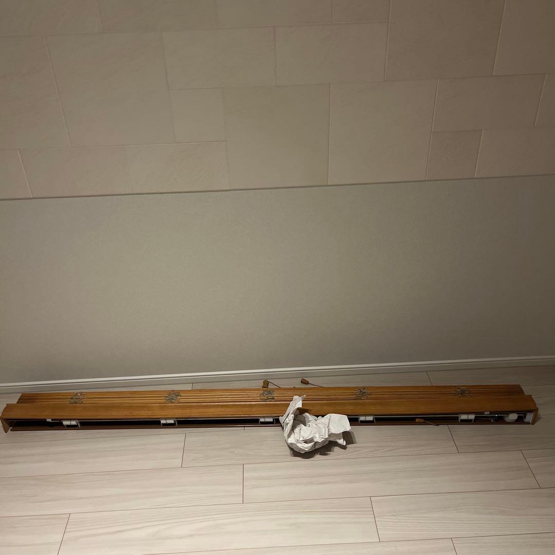 送料込！大特価！早い者勝ち！TUISS DECOR 木製ブラインド 調光機能付