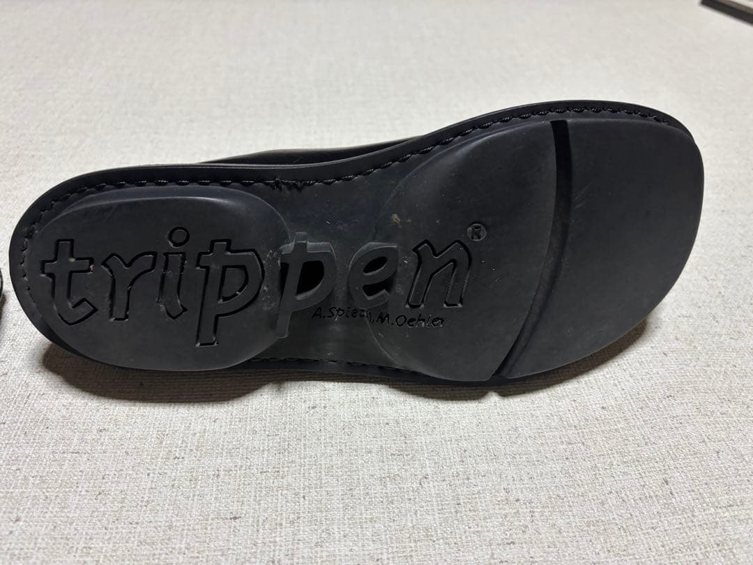 tippe レザー シューズ 黒　サイズ40