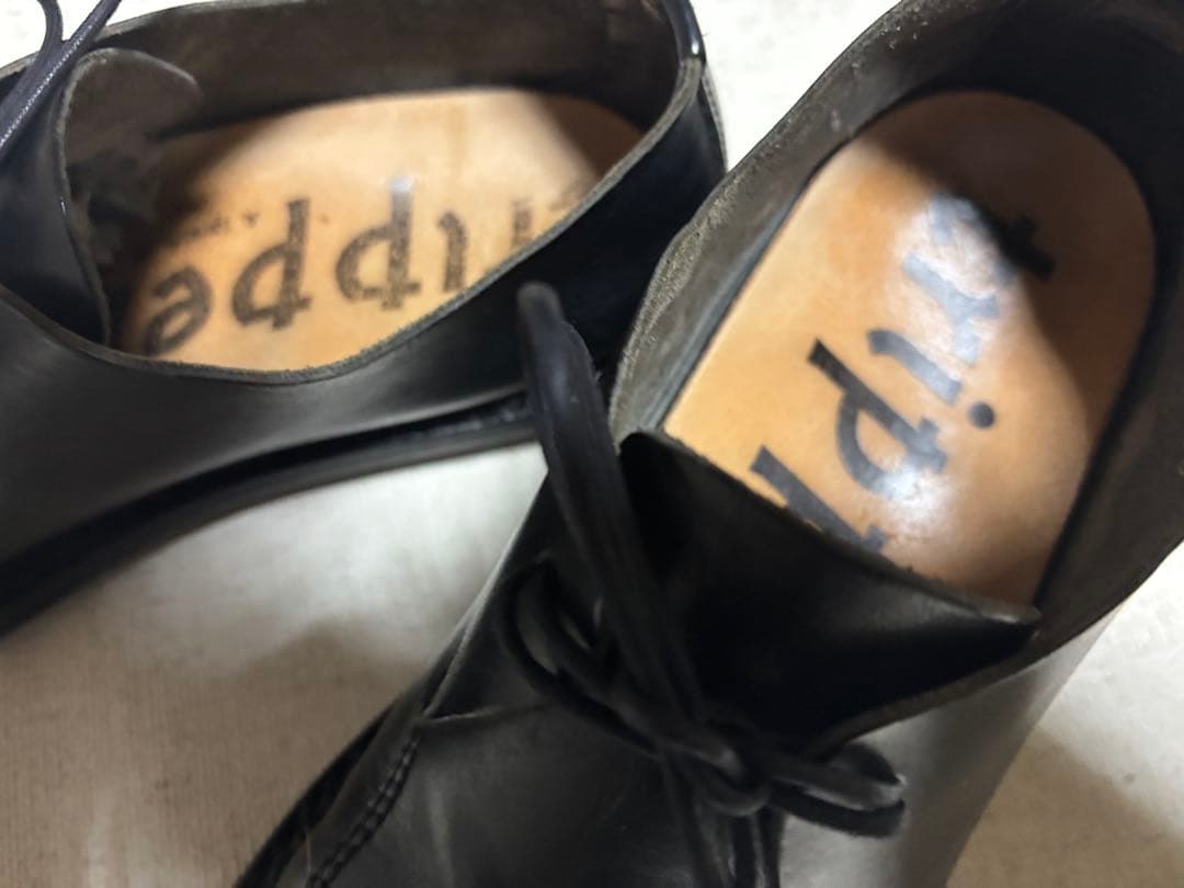 tippe レザー シューズ 黒　サイズ40