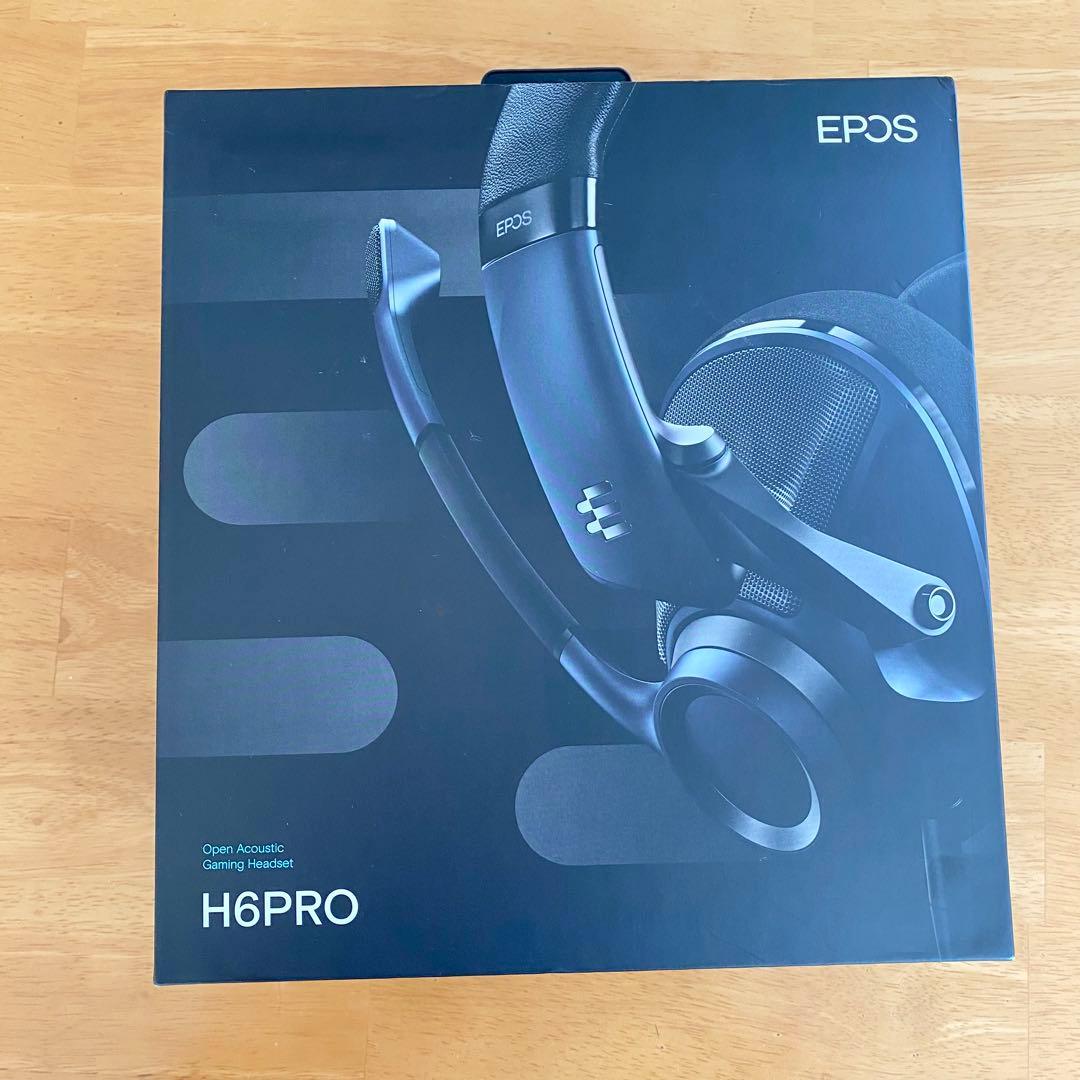 EPOS H6Pro ゲーミングヘッドセット 有線 開放型　ヘッドホン　イヤホン