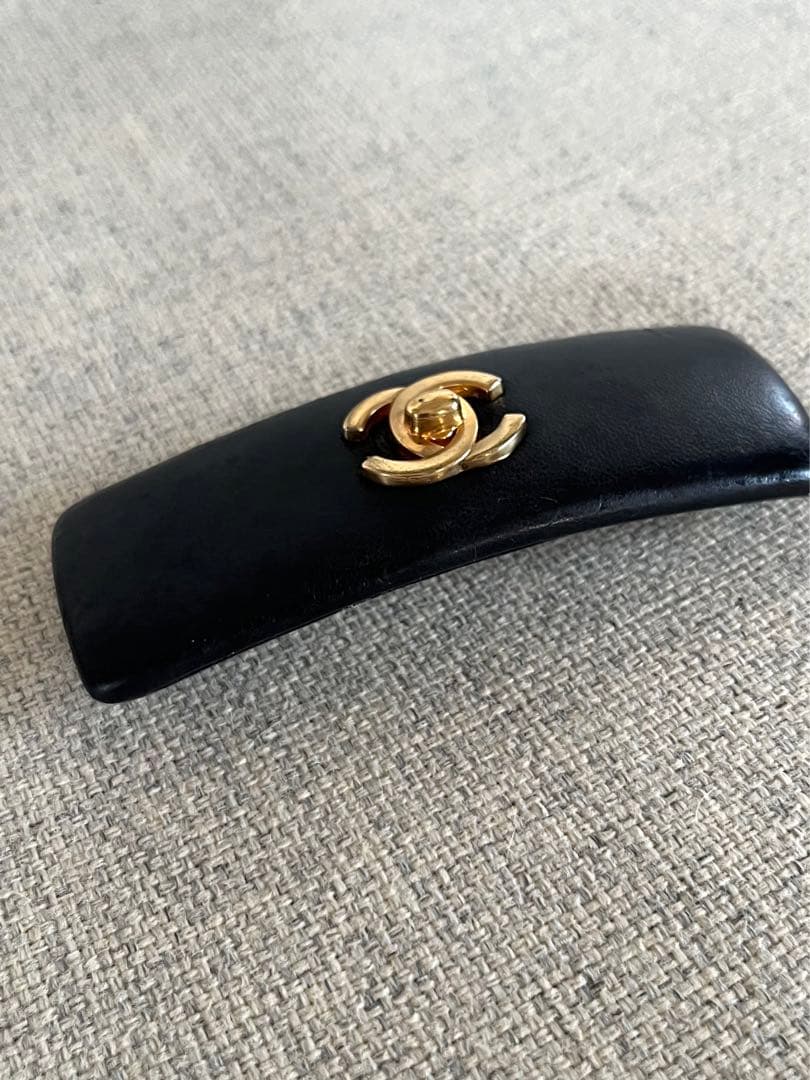 CHANEL シャネル ラム バレッタ ココマーク ヴィンテージ