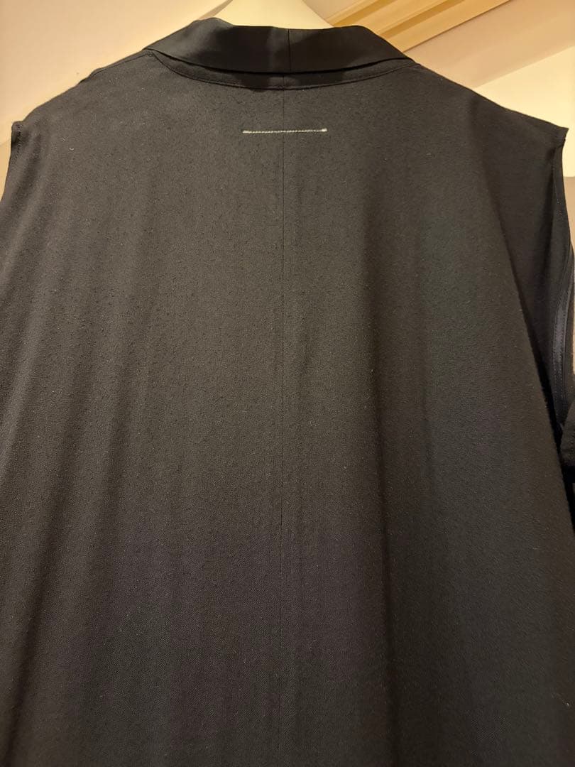 マルジェラ　MM6 タケシードワンピース　ジレ　ブラック　古着　マタニティ