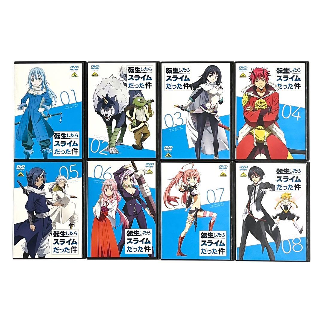 新品ケース 転生したらスライムだった件 1期+2期+OVA＋劇場版 全21巻