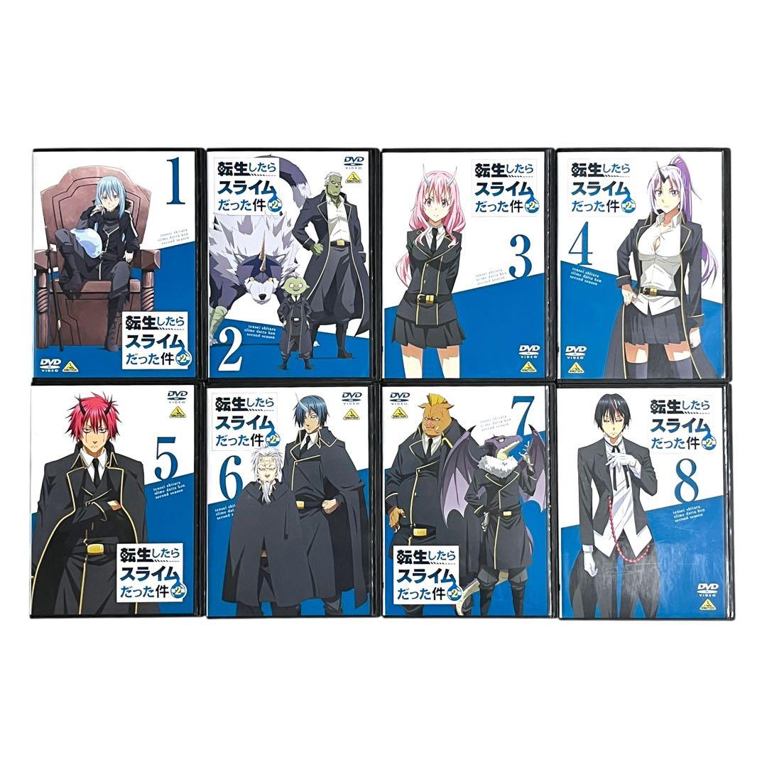 新品ケース 転生したらスライムだった件 1期+2期+OVA＋劇場版 全21巻