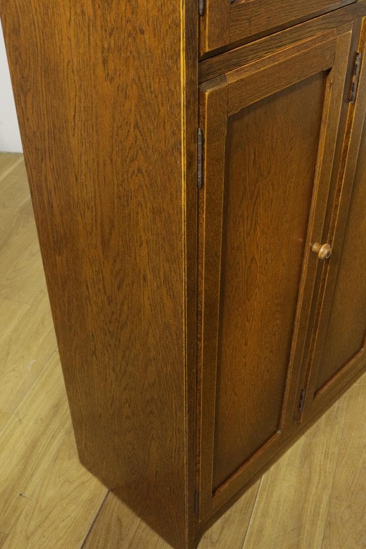 に*ん様 三越ブルージュ★キャビネット★ステンドグラス★木製家具★