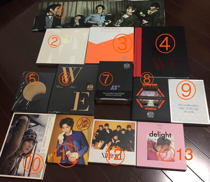 SHINHWA DVD+CD ファンブック、グッズ