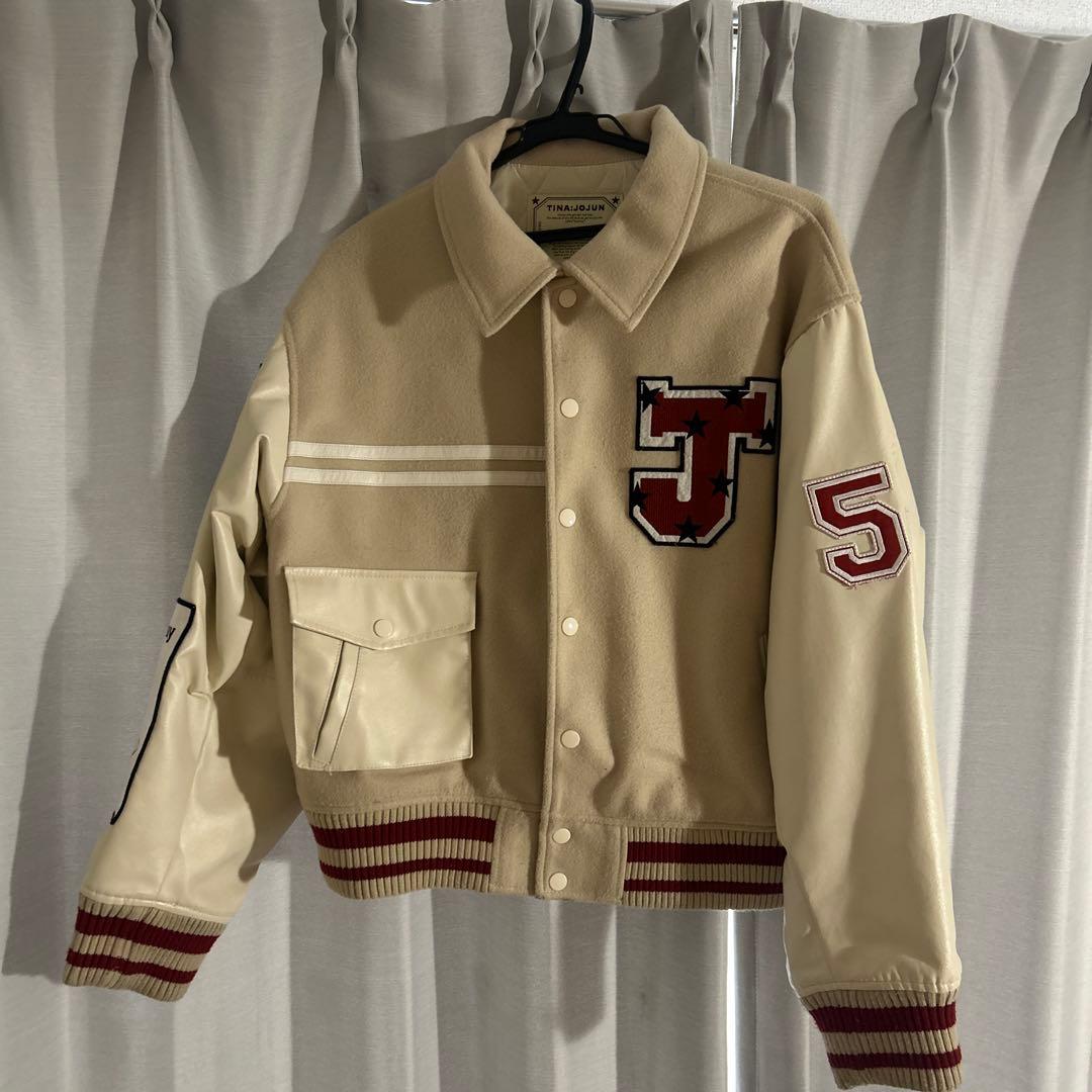 ももま TINA:JOJUN オリジナルワッペンスタジャン