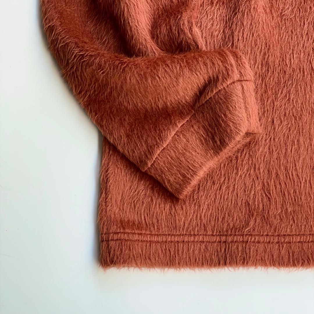 LADY WHITE CO. フリースハーフジップポロシャツ 38