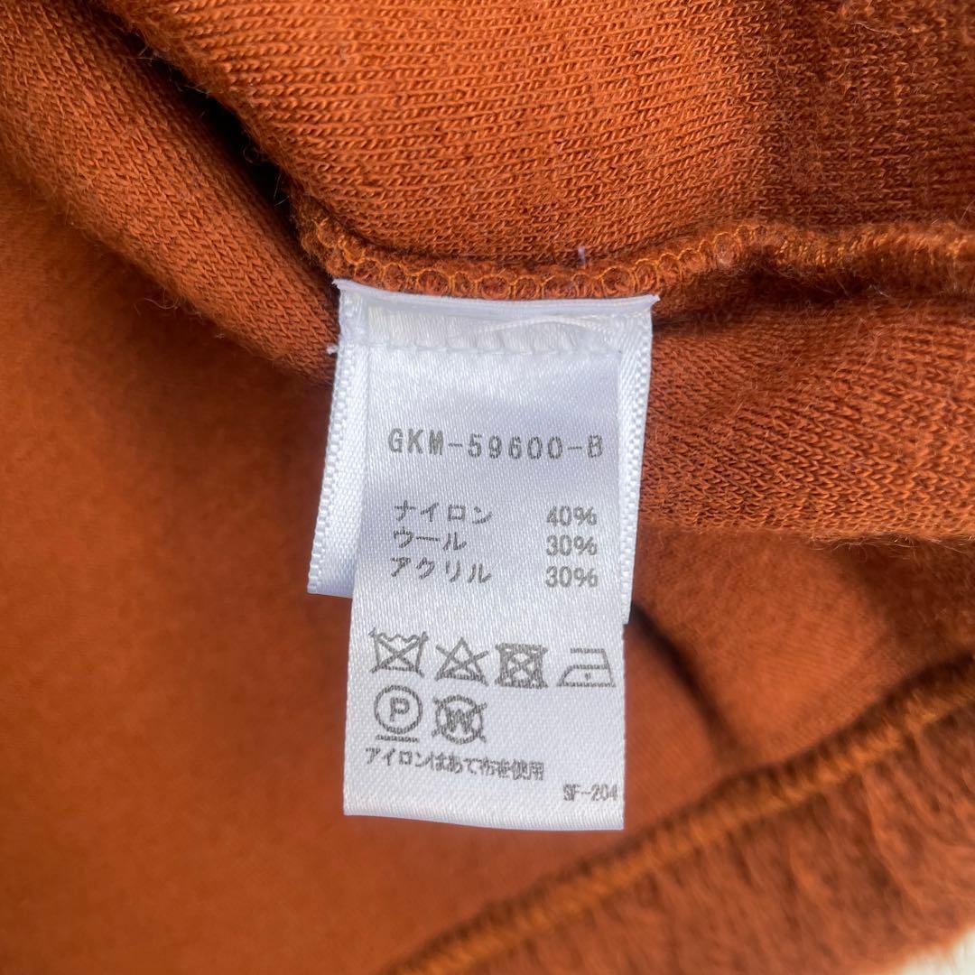 LADY WHITE CO. フリースハーフジップポロシャツ 38