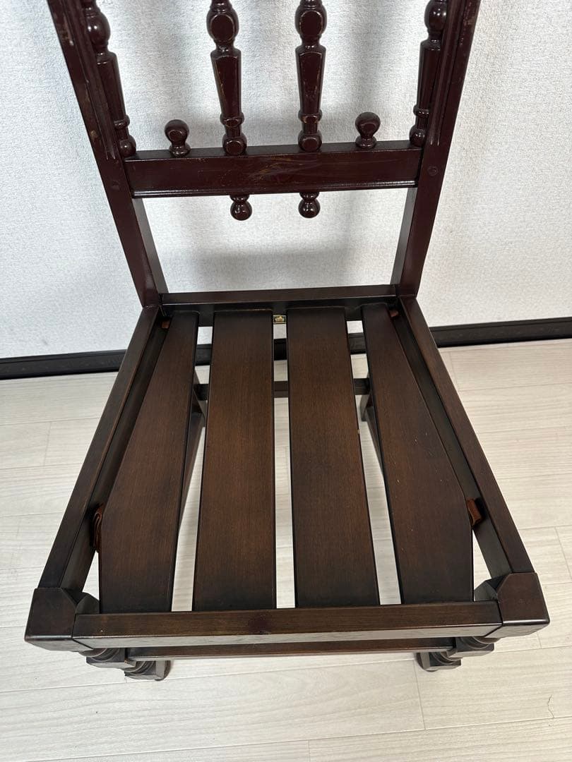 （2/2）英国 イギリス アーコール社 ビンテージ ハイバックチェア ※i4※