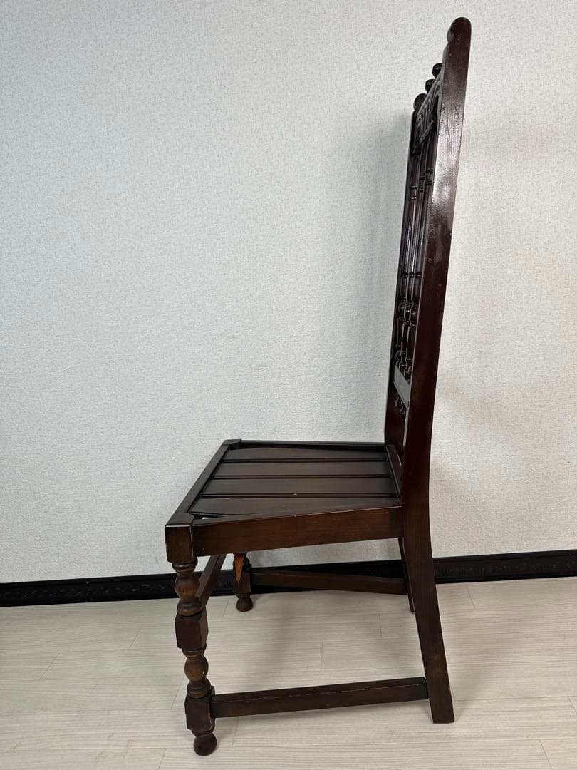 （2/2）英国 イギリス アーコール社 ビンテージ ハイバックチェア ※i4※