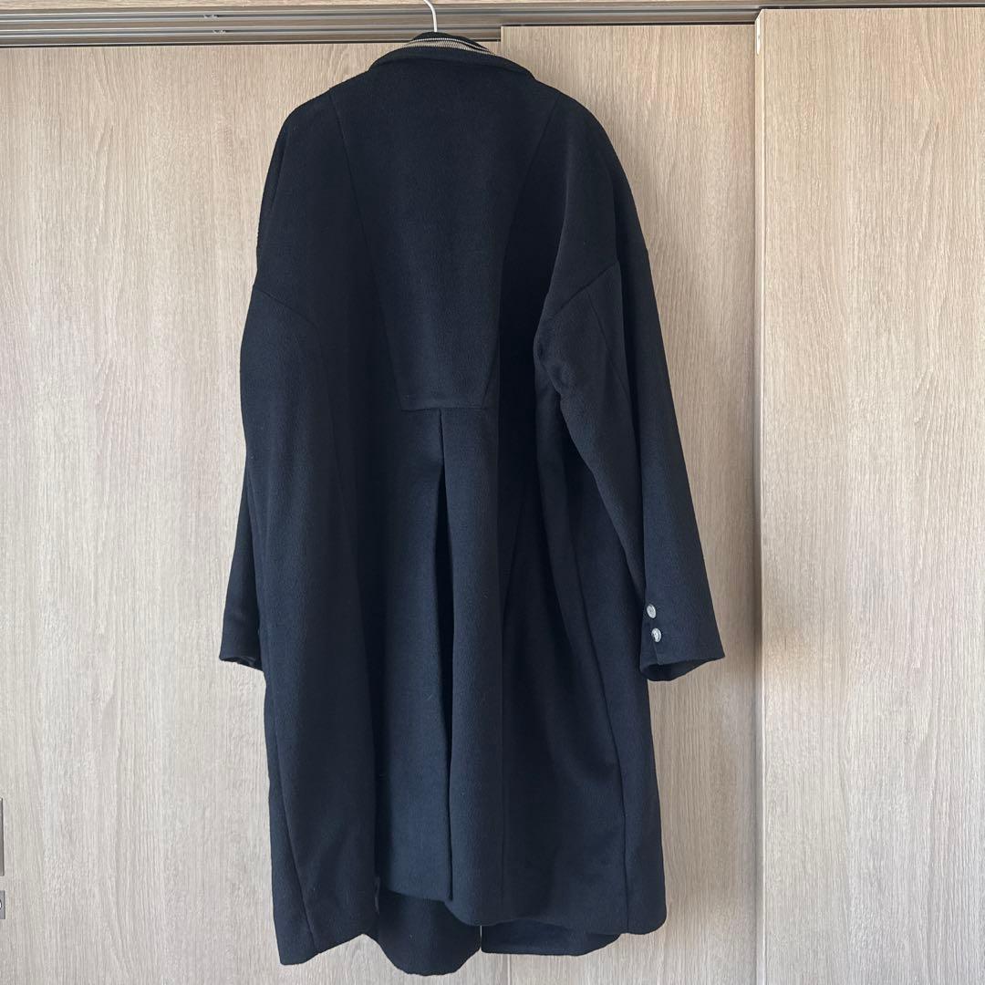 ACUOD by CHANU ブラック チェスターコート