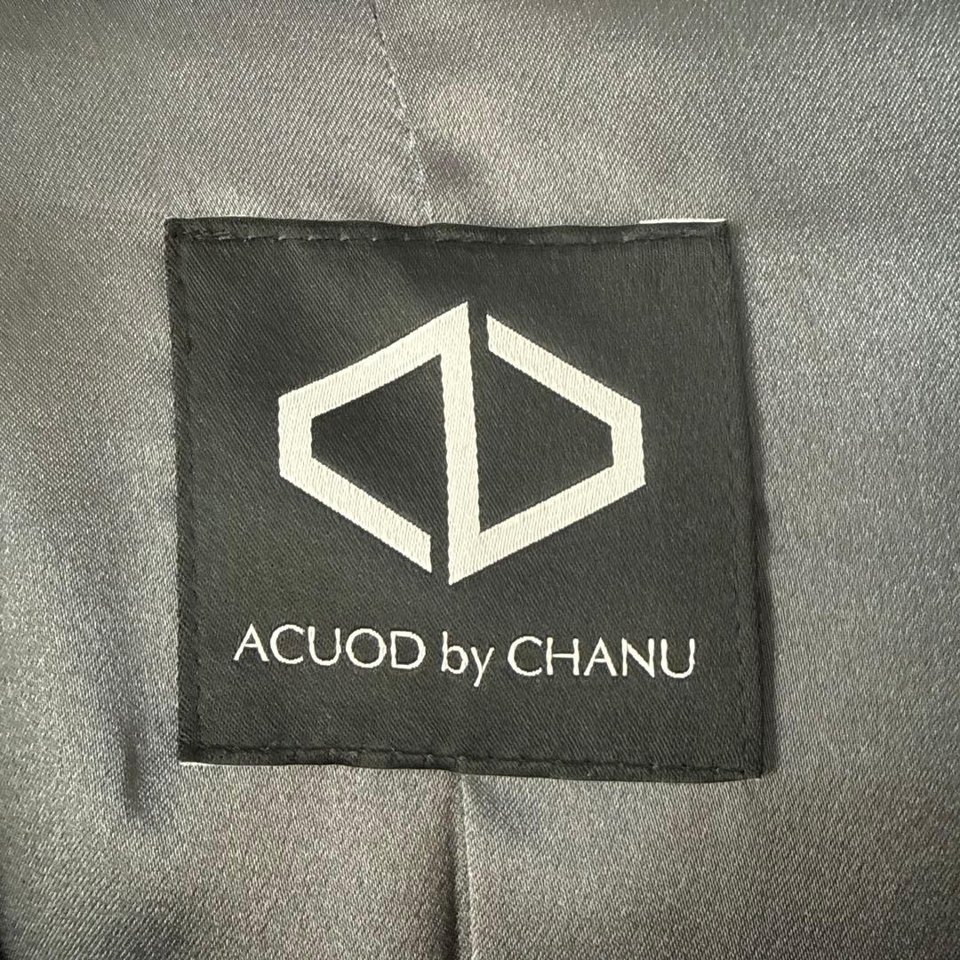 ACUOD by CHANU ブラック チェスターコート