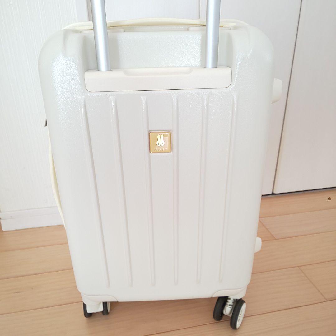 ミッフィー スーツケース キャリーケース(アイボリー ホワイト) S size
