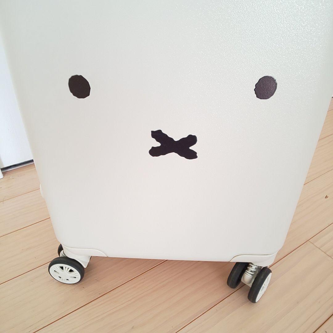 ミッフィー スーツケース キャリーケース(アイボリー ホワイト) S size