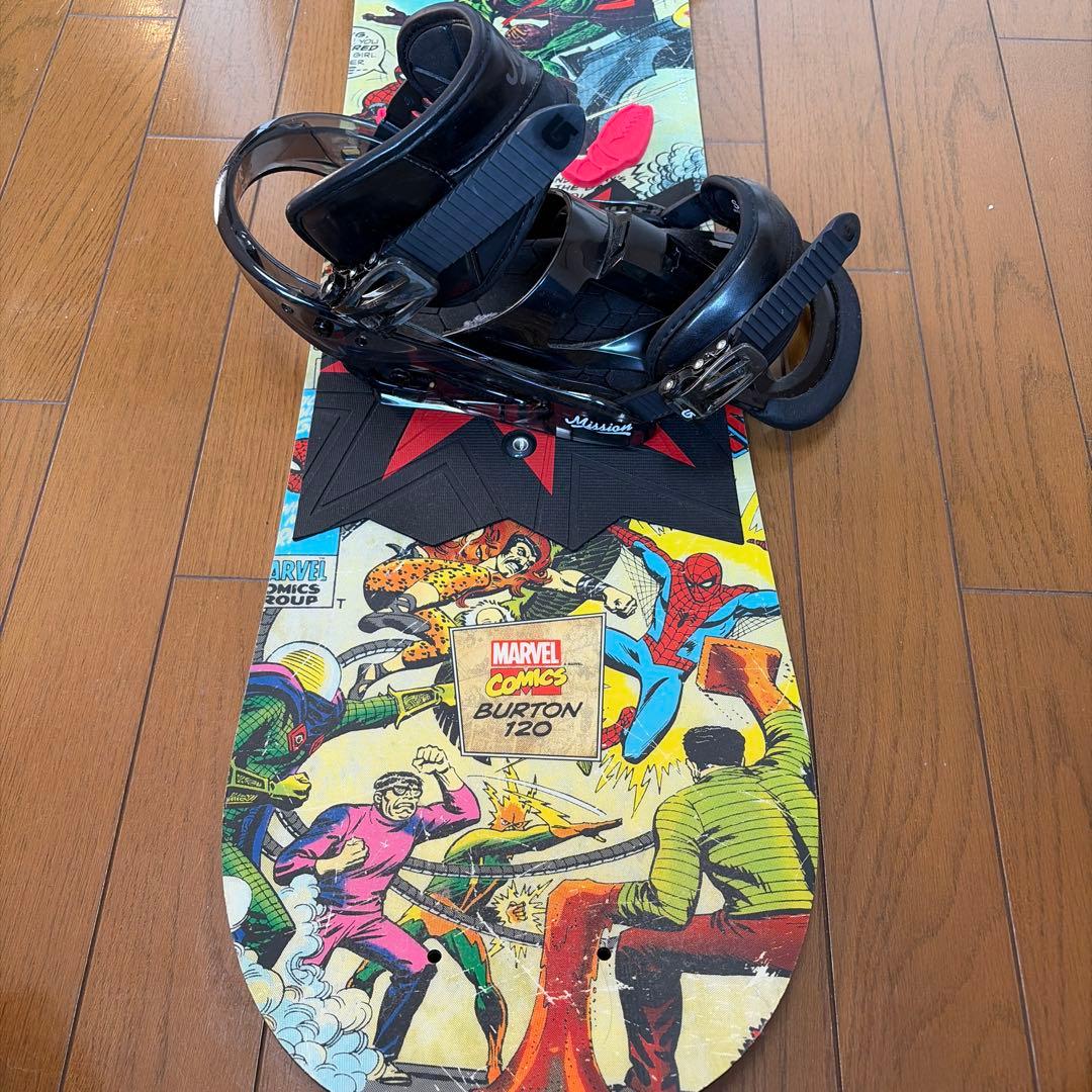BURTON ジュニア 120cm スパイダーマン