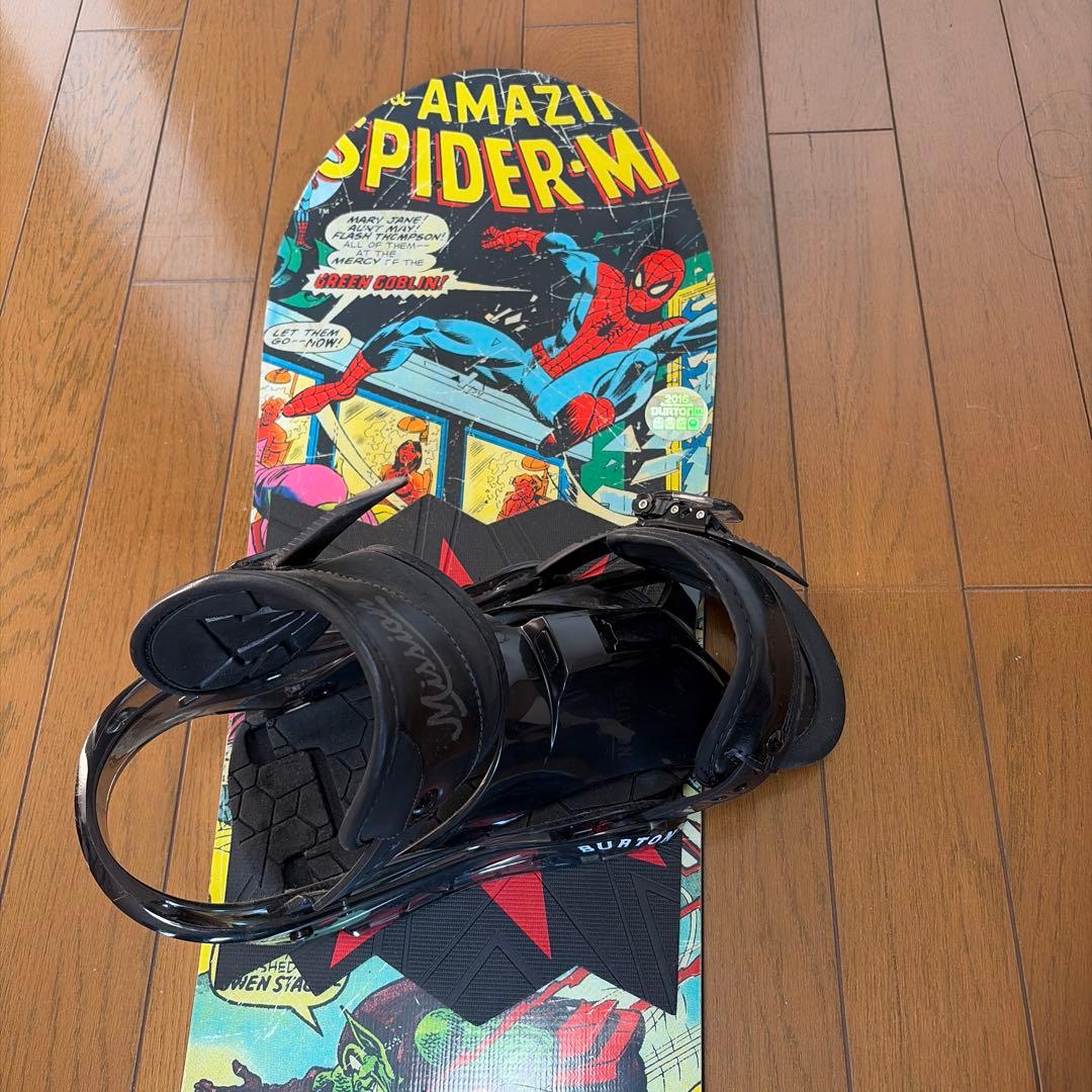 BURTON ジュニア 120cm スパイダーマン