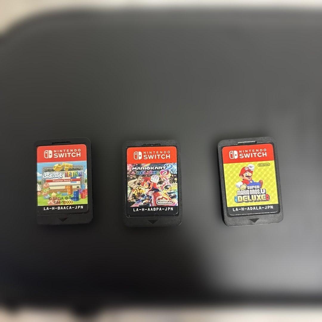 Nintendo Switch 本体 ネオンレッド/ブルー ゲーム付き　別売り可