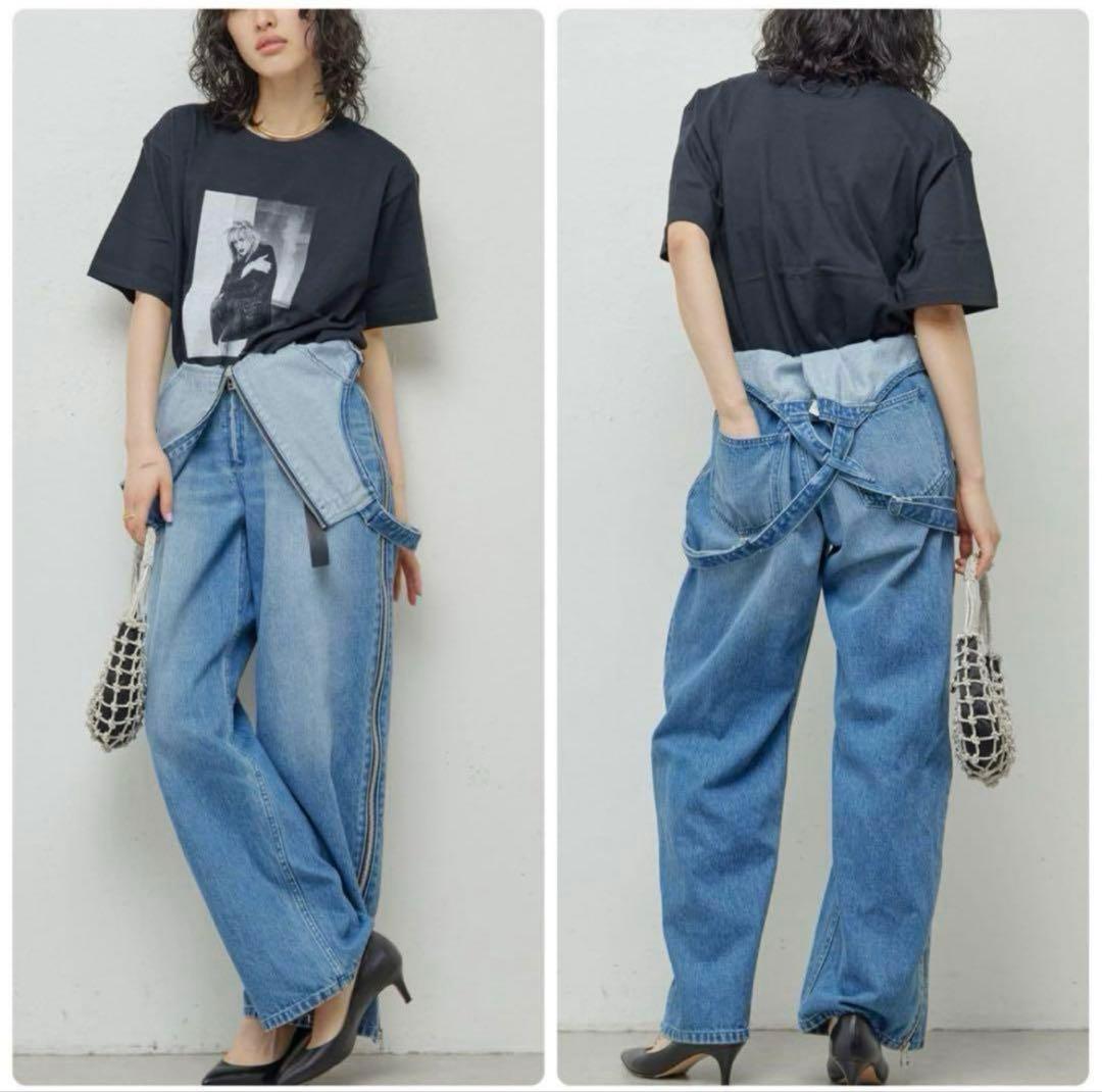 PEAS デニムデッキトラウザーズ