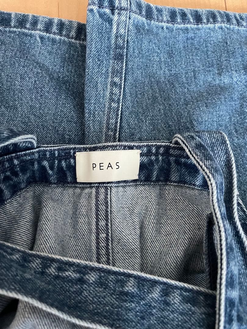 PEAS デニムデッキトラウザーズ