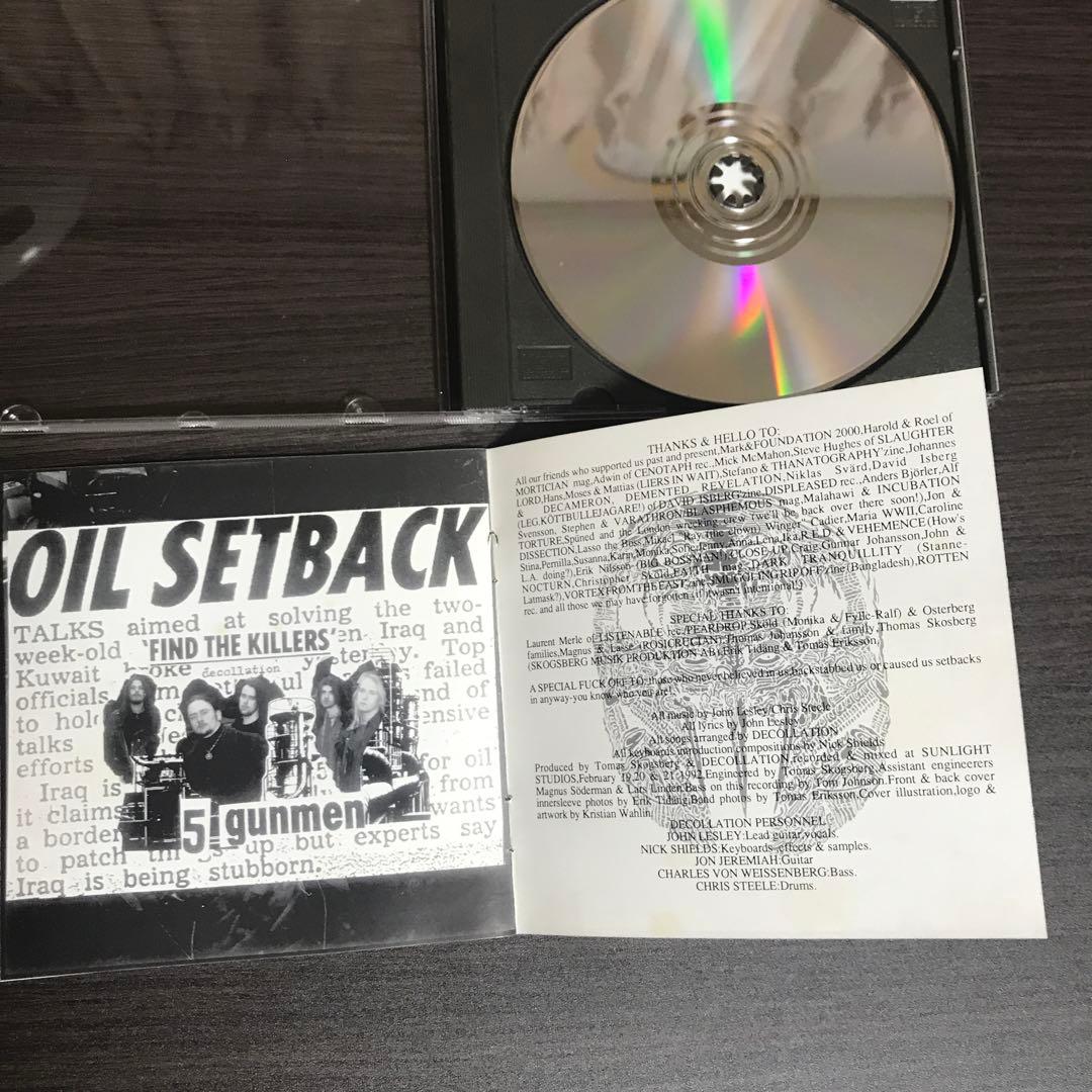 洋楽 Decollation/cursed land