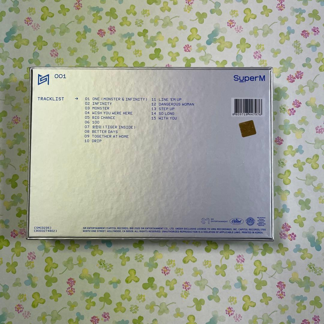 SuperM ベッキョン　トレカ　IDカード　SuperOne EXO べく