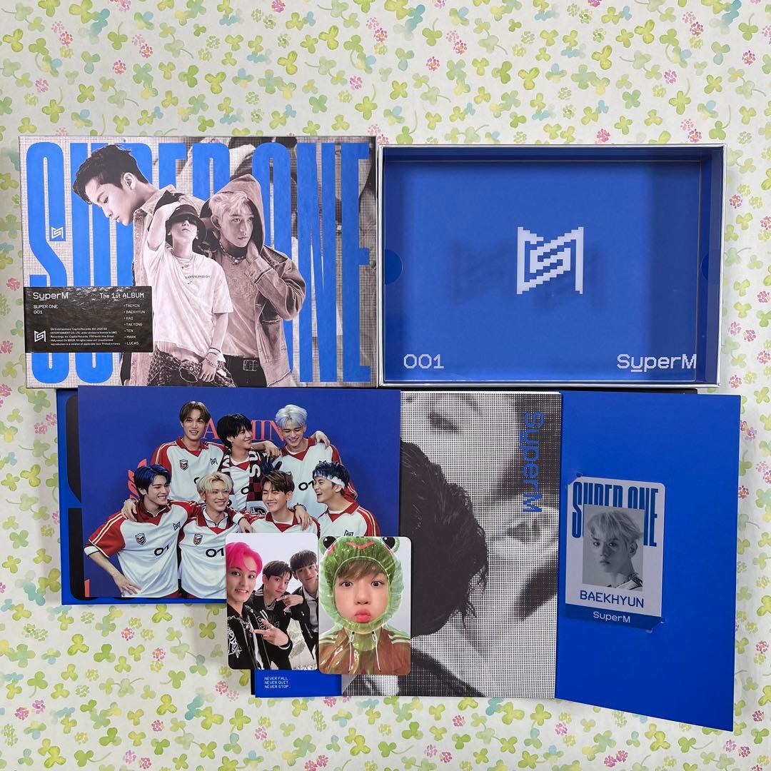 SuperM ベッキョン　トレカ　IDカード　SuperOne EXO べく
