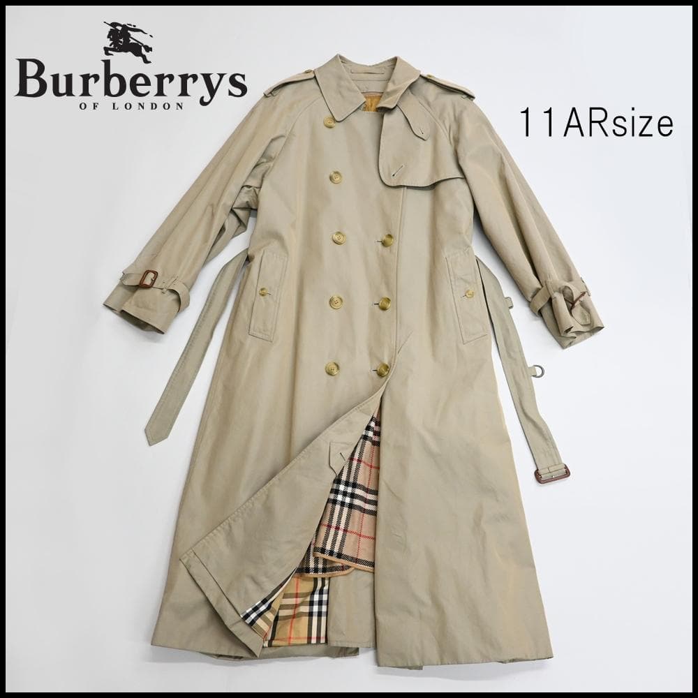 ♦︎ ■ 48396★バーバリーズ トレンチコート ノバチェック ライナー付\
