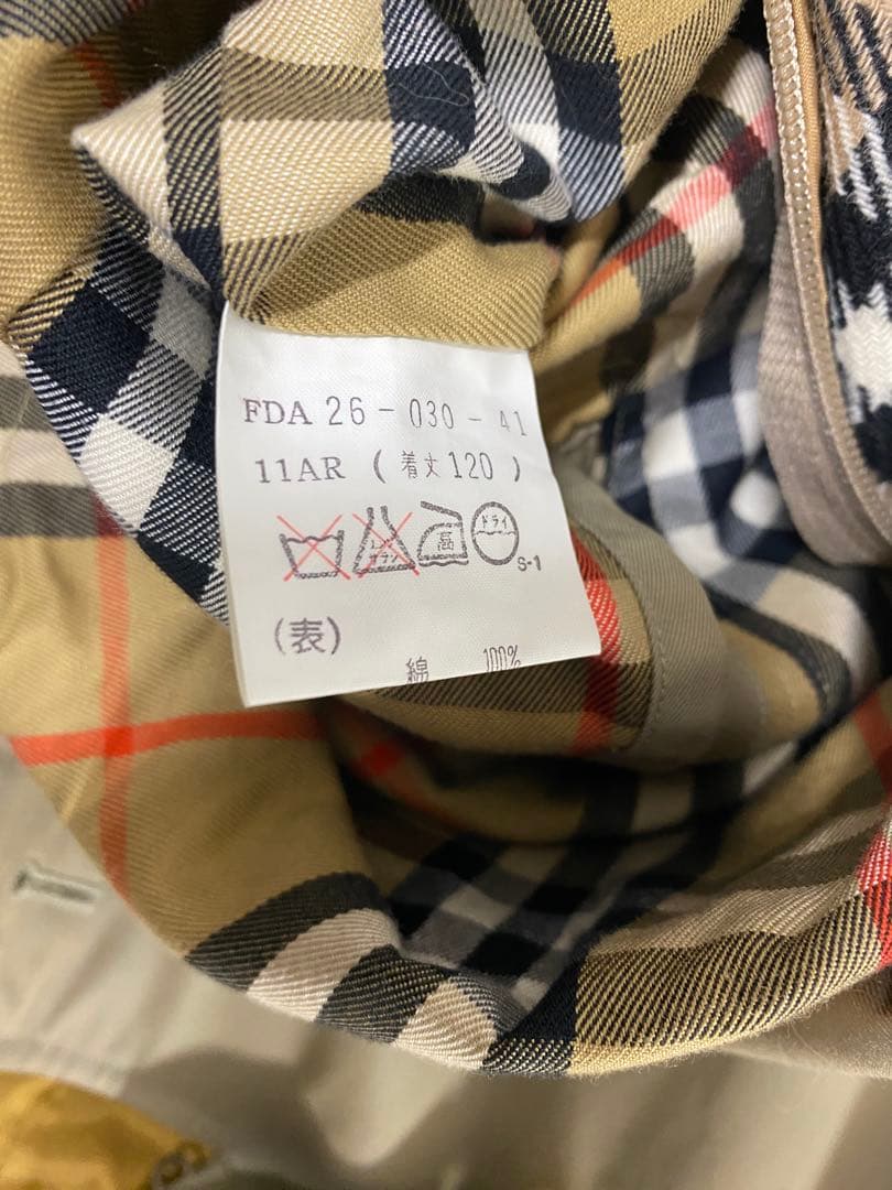 ♦︎ ■ 48396★バーバリーズ トレンチコート ノバチェック ライナー付\"