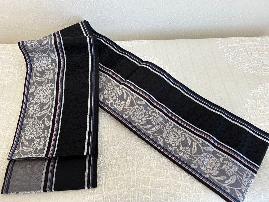 【難あり処分価格】半幅帯 小袋帯 並尺 博多織 新品 おしゃれ帯 浴衣 着物