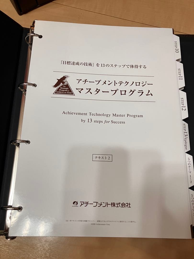アチーブメントテクノロジーマスタープログラム