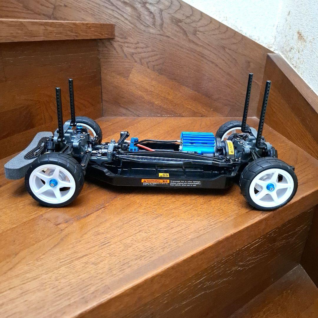 田　宮 T T 0 2 D シャーシ　 組み立て完成品