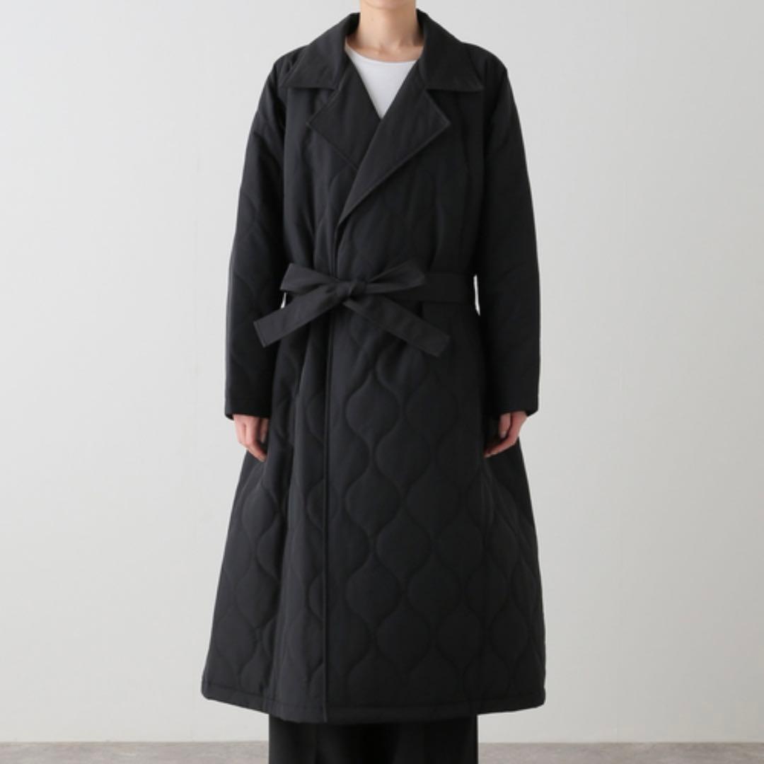 vachement キルティング トレンチコート