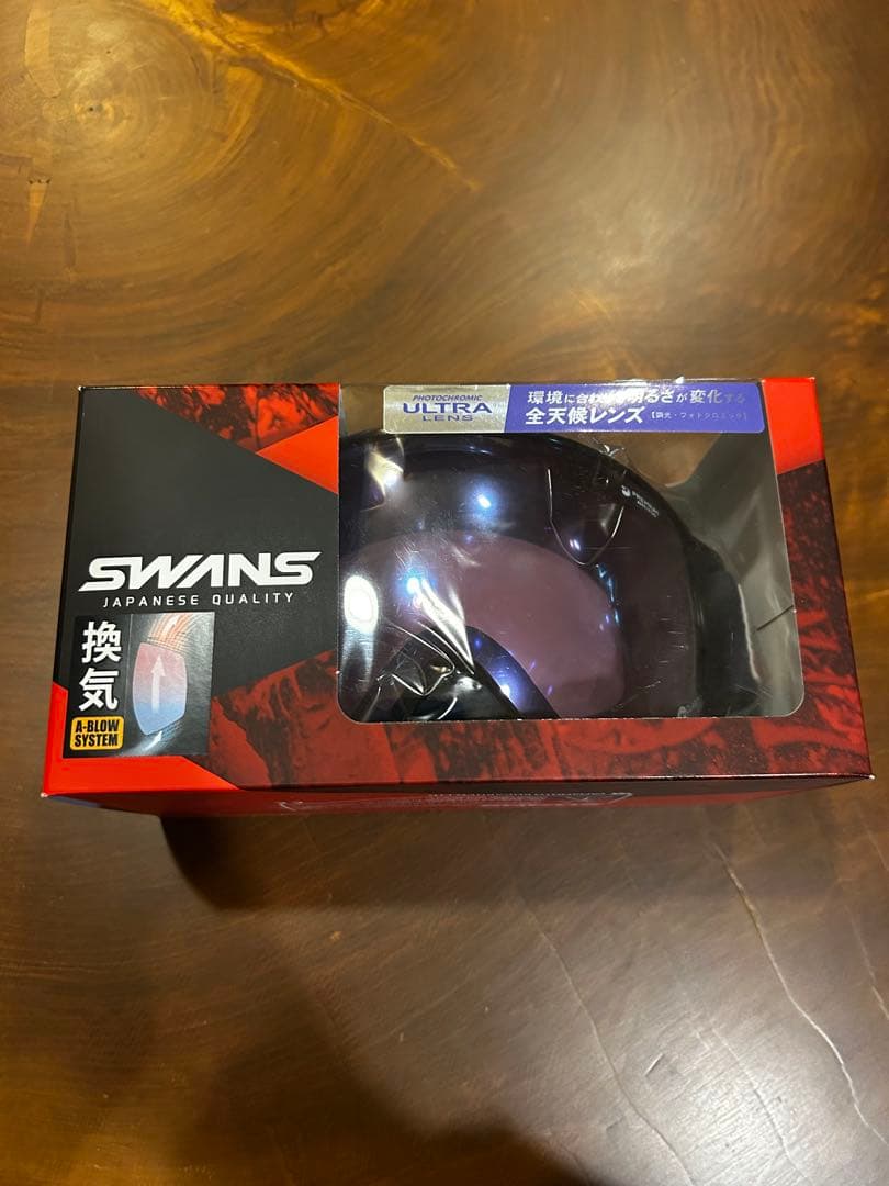 ぼ*ん様 【新品、未開封】SWANS ROVOスキースノーボードゴーグル
