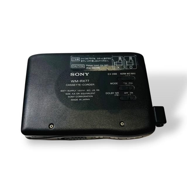 【希少】SONY WM-EX2000 WM-RX77 カセットウォークマン