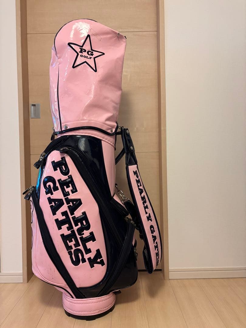 最終値下げ★PEARLY GATES  キャディバッグ エナメル