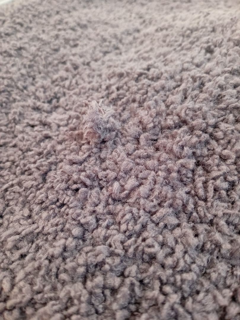 kashwére パープルグレー ブランケット