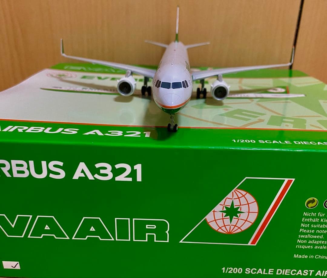 Jc wings エバー航空　A321 B-16216 1/200 LH2095