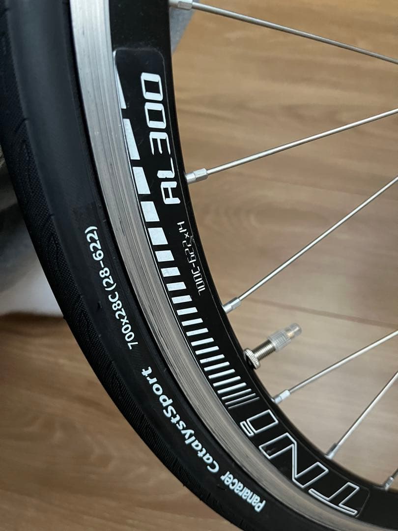 室内保管GRAN COMPE グランコンペ TNI ピスト ホイール 前後セット