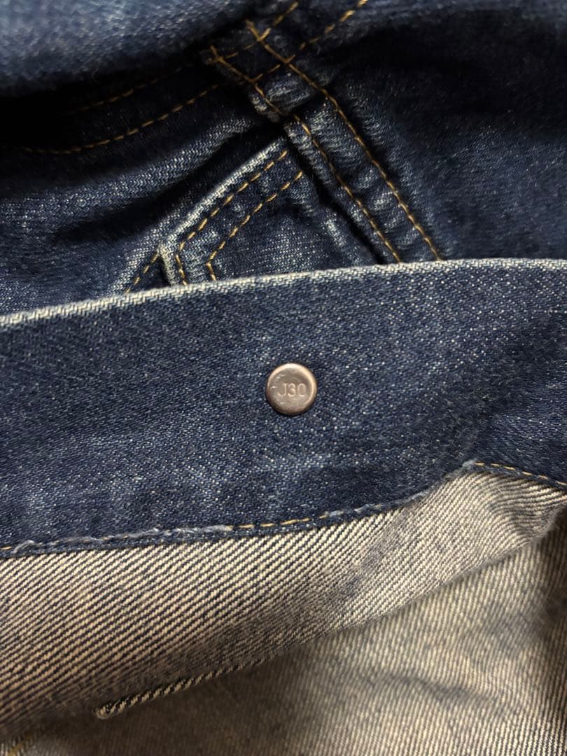 I*P様 春物90sLevi's71557デニムJK3rdサイズ40 日本製J3