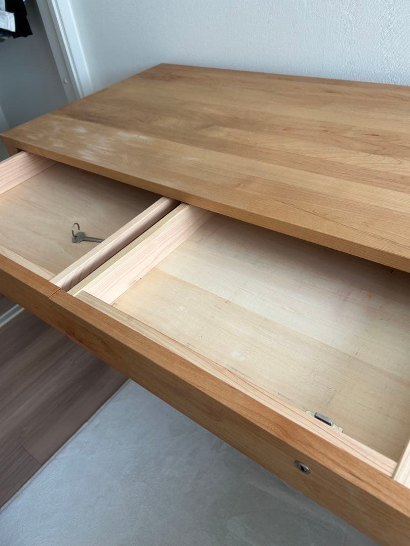 ミイさん専用　杉工場 レジー 引き出しデスク幅100cm