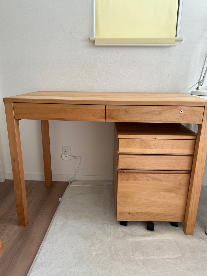 ミイさん専用　杉工場 レジー 引き出しデスク幅100cm