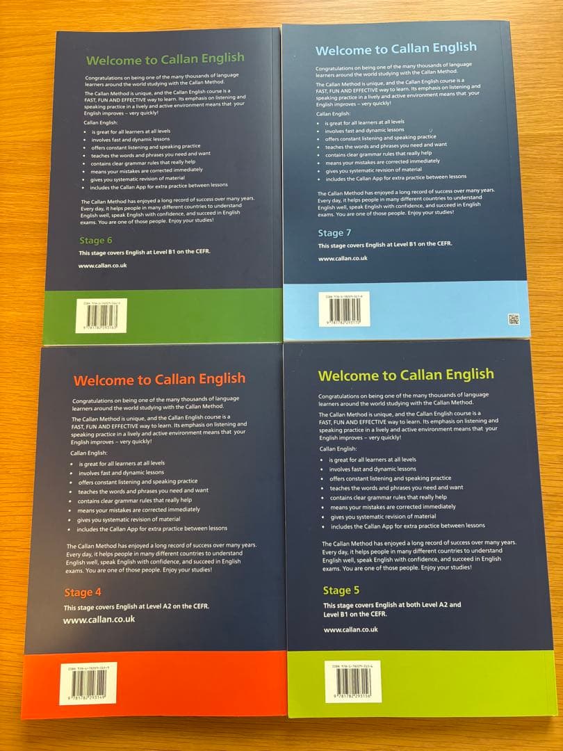 Callan Method 学生用ブックセット 第3版　3rd Edition